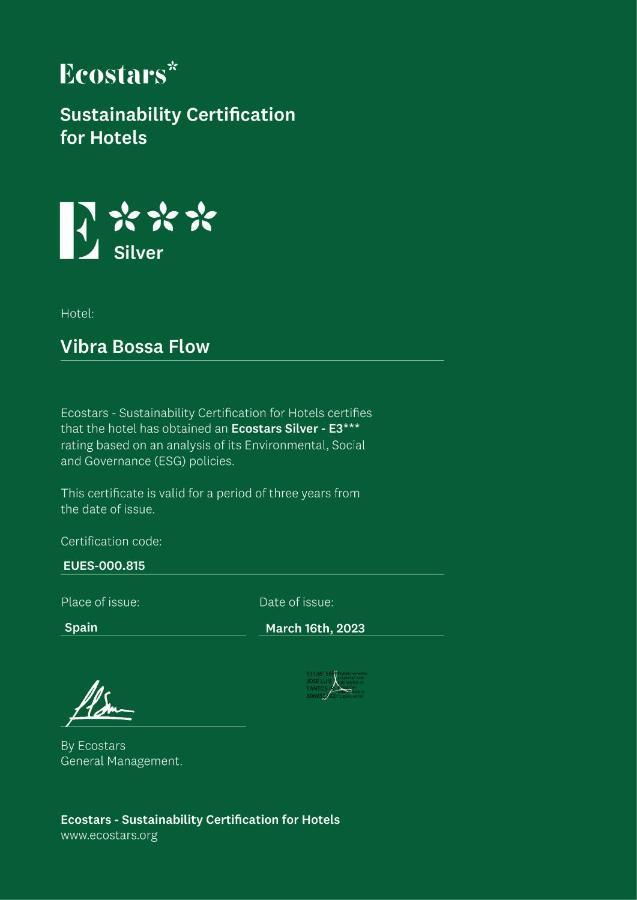 פלאייה דן בוסה Hotel Vibra Bossa Flow - Adults Only מראה חיצוני תמונה